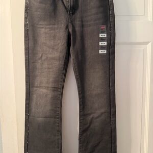 Levi's Dark Gray High Rise Bootcut Jeans